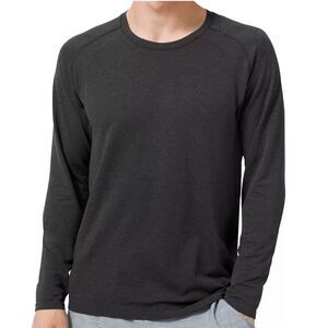 lululemon athletica Dark Gray Long Sleeve Tee
